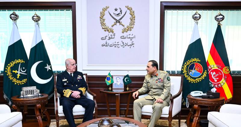 Brazilian defence delegation calls on Field Marshal Syed Asim Munir