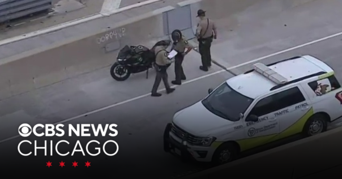 Motorcyclist killed in Kennedy Expressway crash