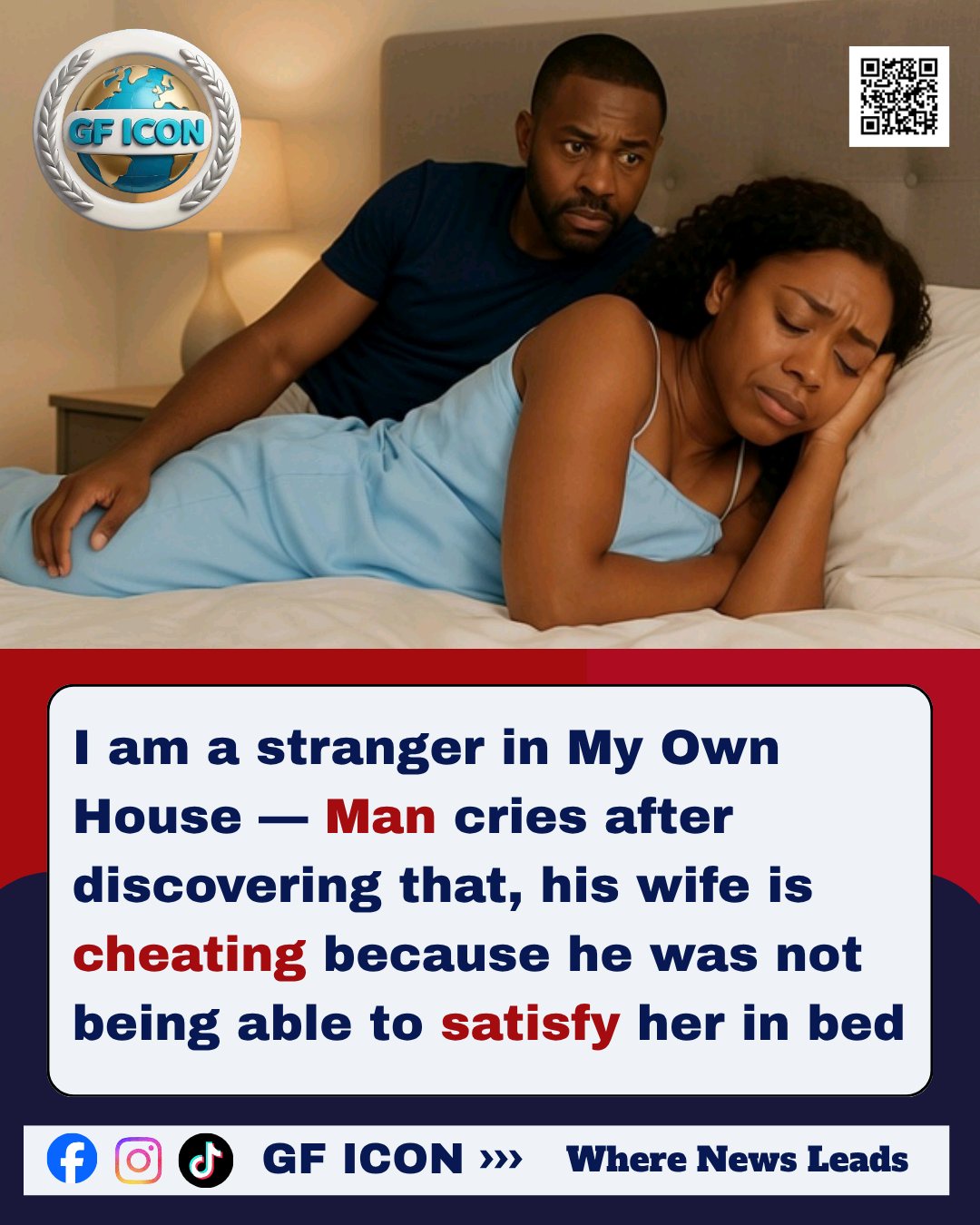 My wife is addicted to p*rn and cheating — Man cries