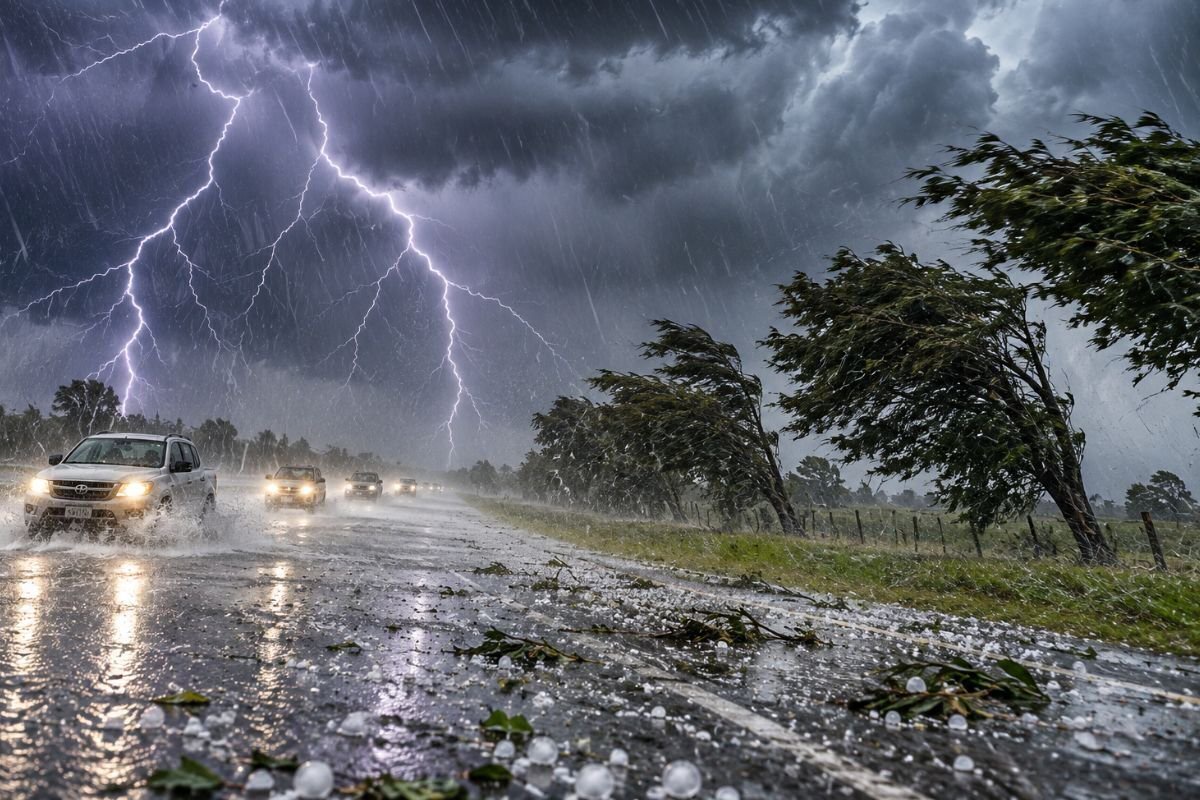 Weather: Heavy downpours, hail and damaging winds to hit ONE province