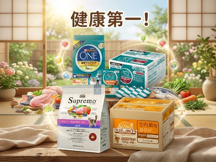 猫ちゃんにピッタリのキャットフード特集！