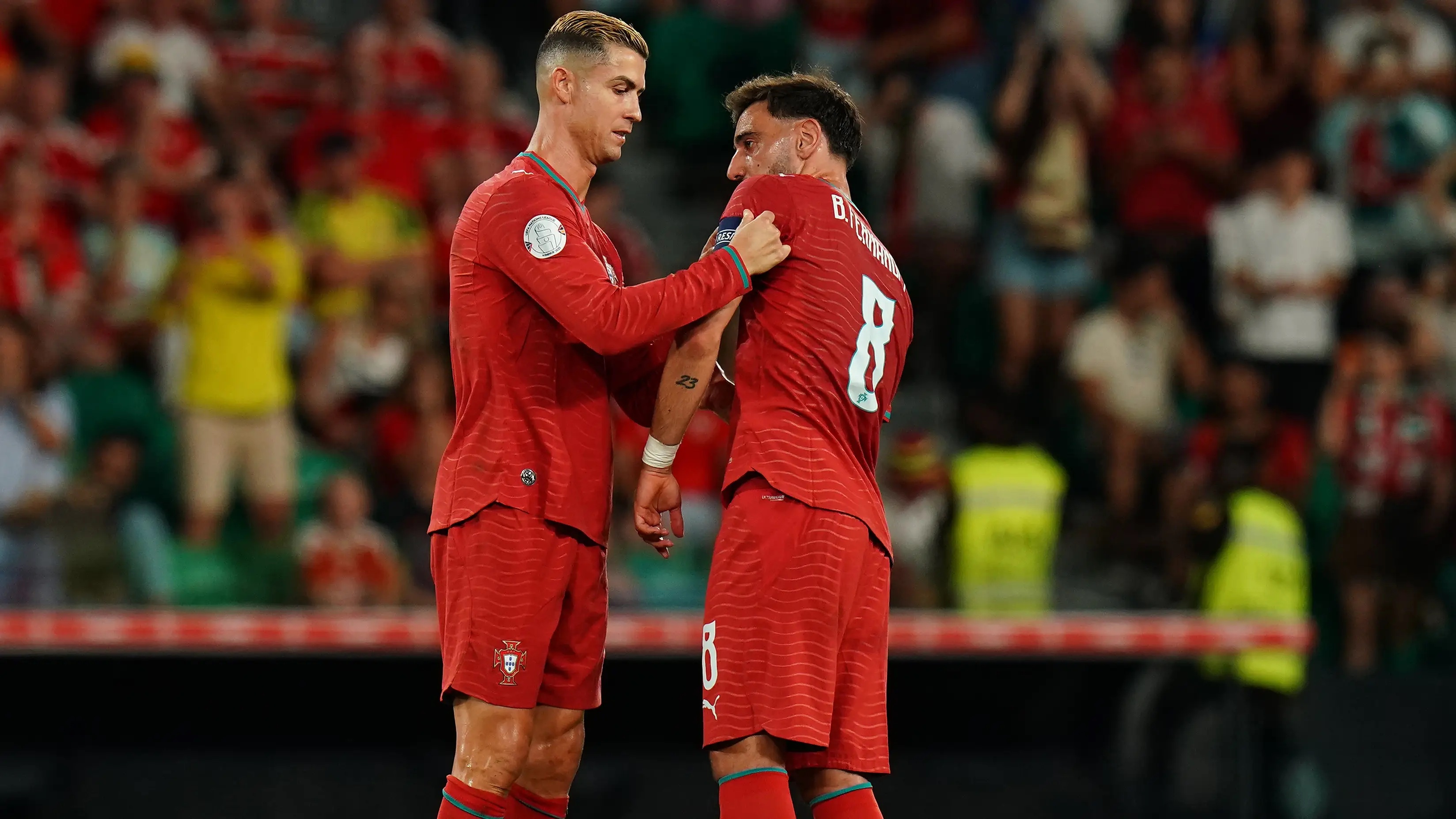 Bruno Fernandes reveals conversation with Cristiano Ronaldo after rift with Portugal manager