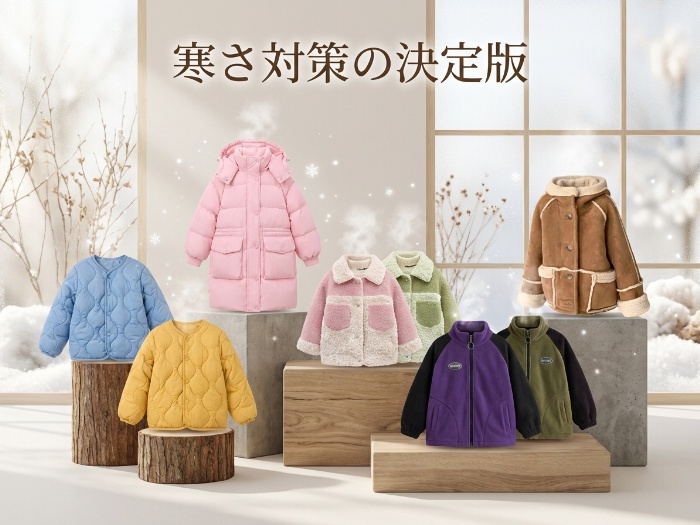 キッズアウターで冬を暖かく楽しく過ごそう！