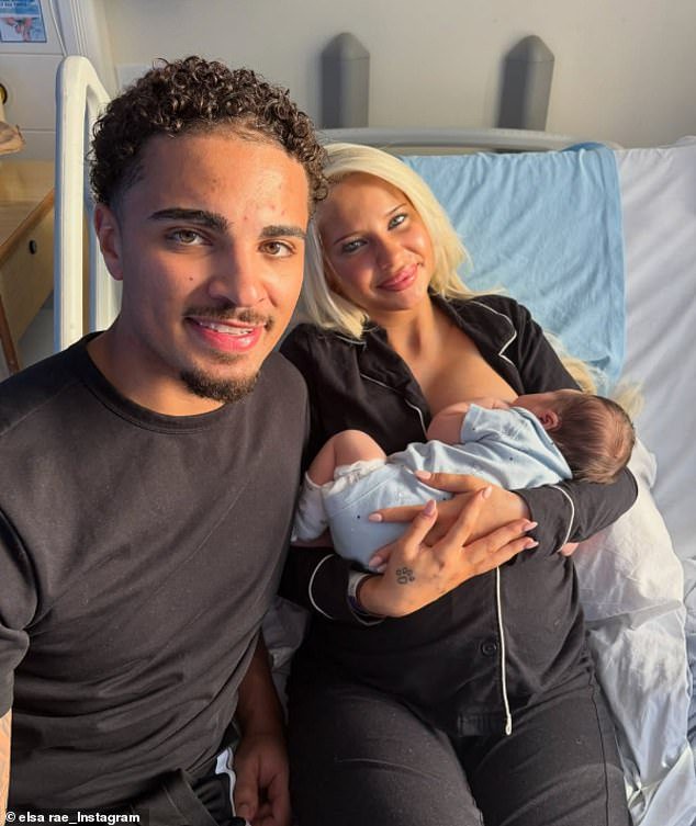 Big Brother stars Elsa Rae and Marcus John announce they have welcomed their first child as couple reveal sweet name