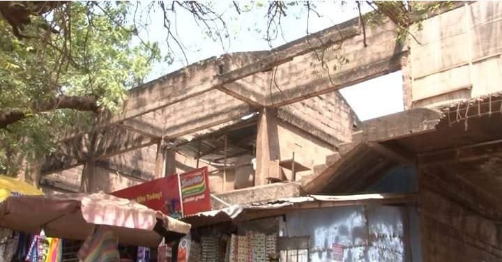 Unfinished Madina Market Building Raises Safety Fears as Traders Work Under Crumbling Structure