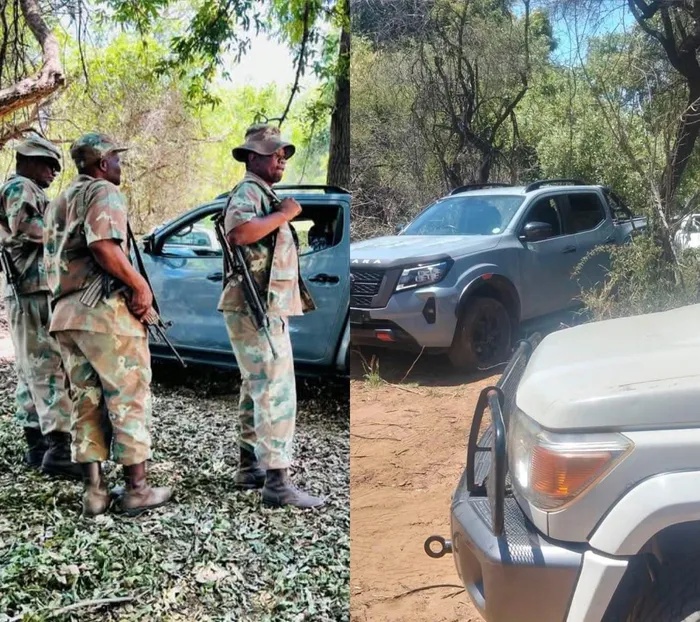Three stolen luxury vehicles worth R2.2 million recovered during SANDF border operations in Musina