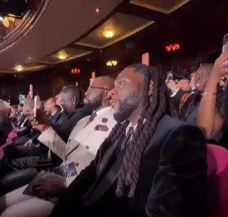 VIDEO: How Burna Boy Reacted Moment Harry Kane Clinched the Ballon d’Or