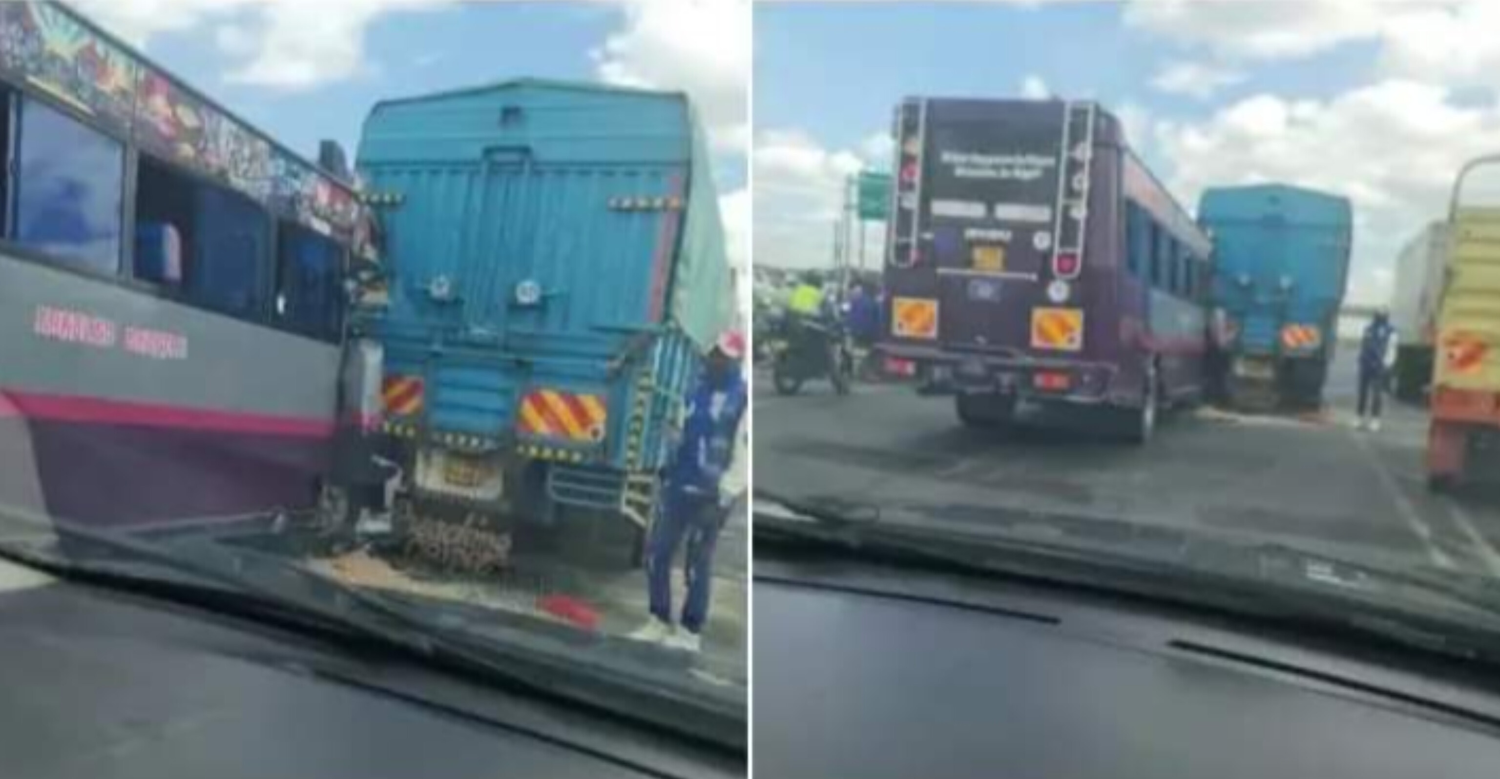One Dead, Several Injured After Enabled Matatu Crashes Into Lorry Near Mlolongo
