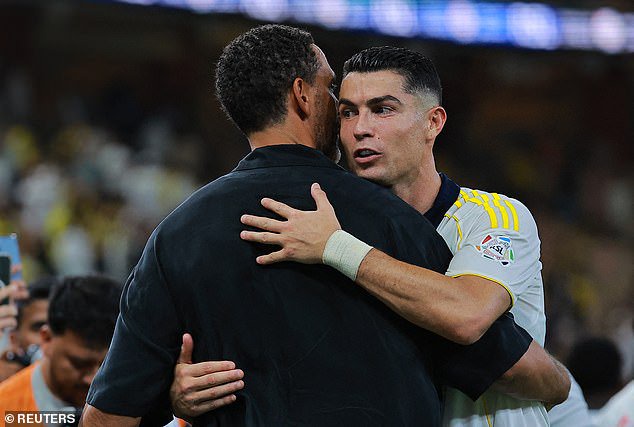Jamie Carragher tears into Rio Ferdinand and Piers Morgan over their ’embarrassing’ defence of Cristiano Ronaldo after his Portugal walk-out – as Gary Neville admits his former Man United team-mate is ‘difficult to like’