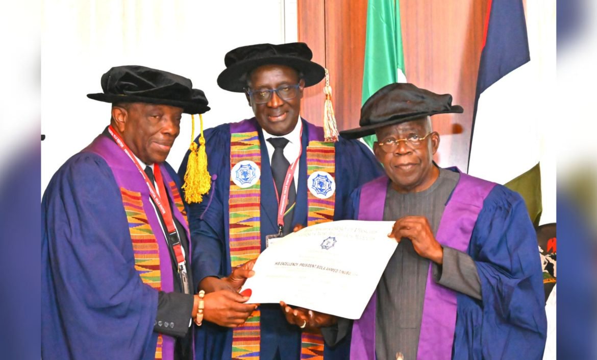 Tinubu Wins Healthcare Award, Becomes Second Nigerian After Babangida