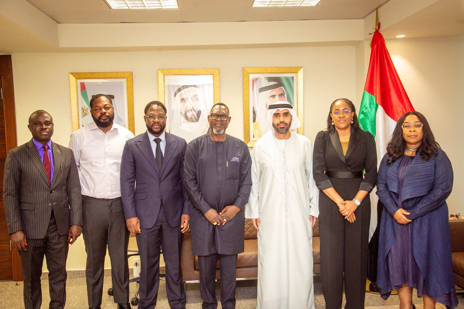 SIFAX Photo News: During A Courtesy Visit By The SIFAX Group Team To The UAE Consul General, In Lagos.
