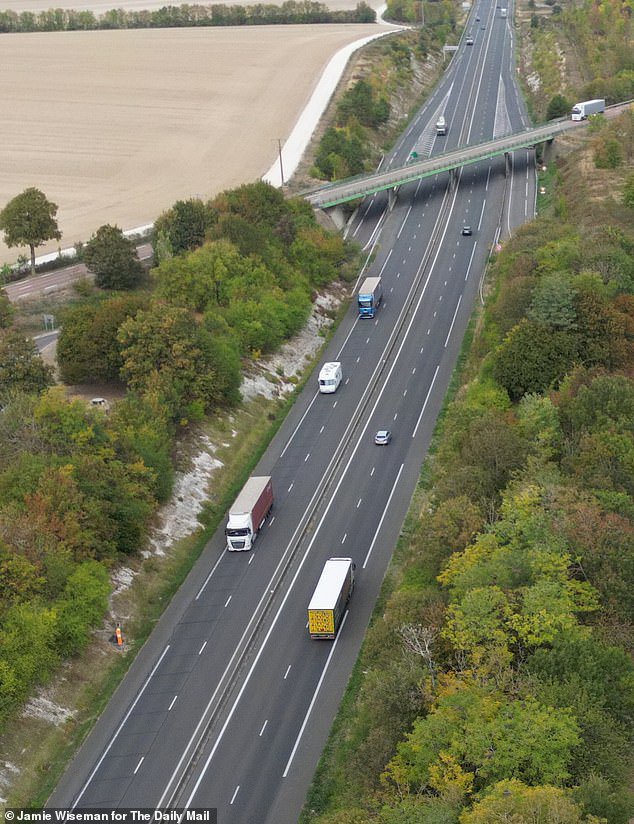 The highway through France’s Champagne region used by middle-class Brits to reach their holiday homes is now a people trafficker rat run bringing thousands of migrants to Britain. Welcome to ‘Autoroute vers l’Angleterre’, the motorway to England