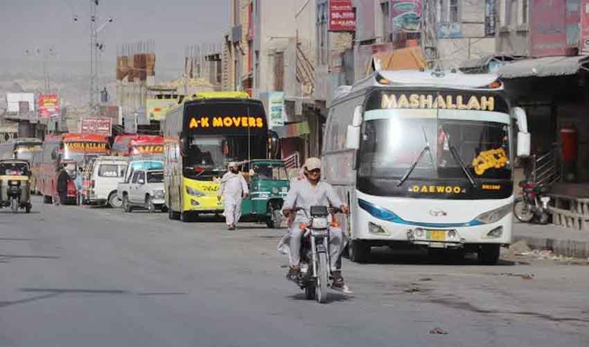 Balochistan tightens security for passenger buses, public transport