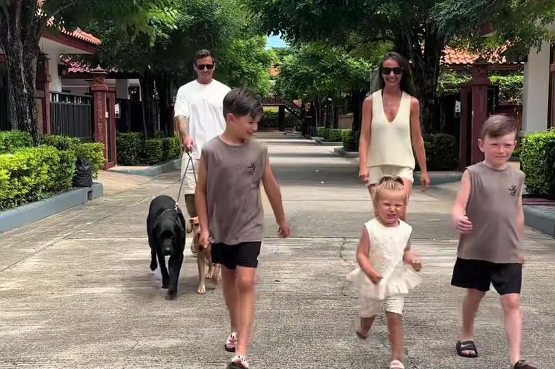 ‘We sold our £350,000 UK home and moved our 3 kids and 2 dogs to £700-a-month Thai villa’