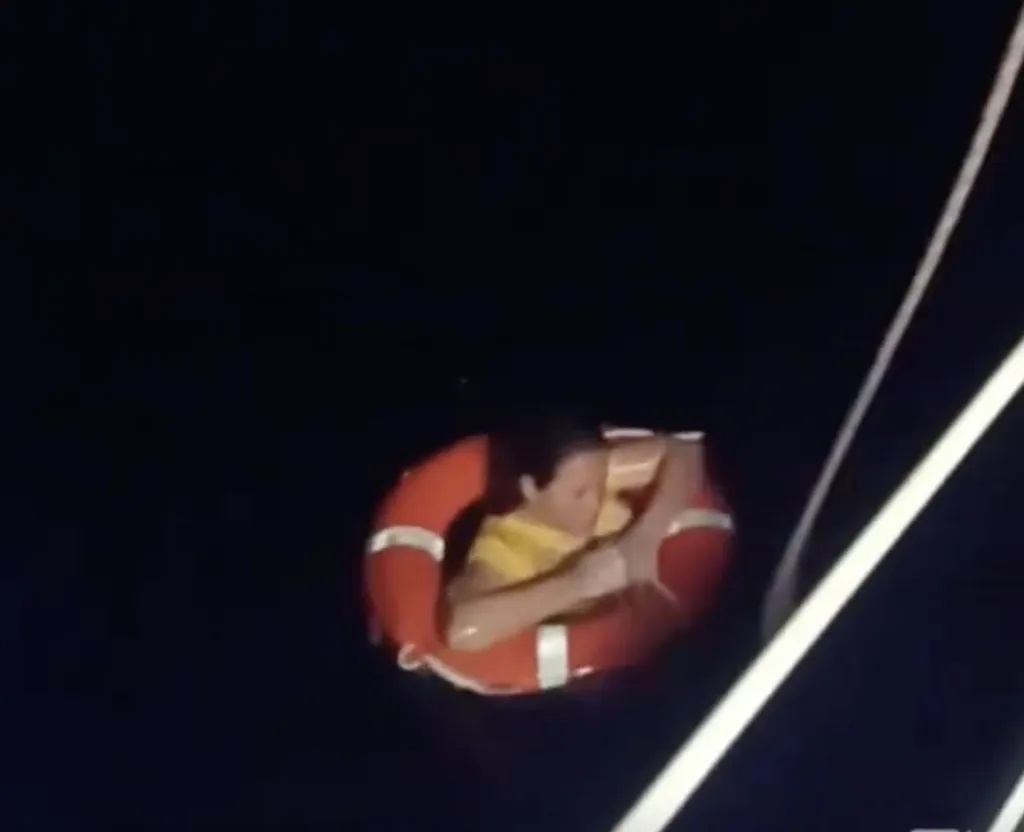 Cruise passenger rescued alive 20 HOURS after jumping off ship near Greek island ‘because she wanted to disembark’