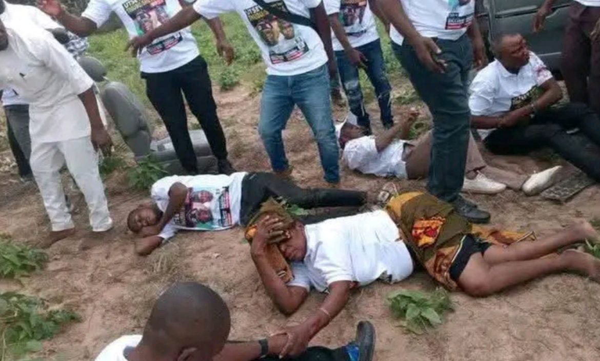 Many Injured As Buses Conveying APC Supporters Involved In Road Crash