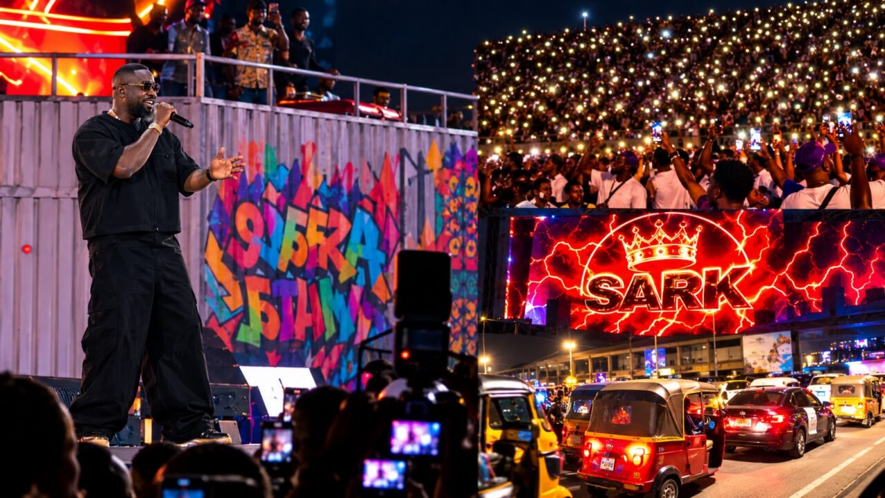 Sarkodie Thrills Kumasi Fans at MoMoFest x Rapperholic ’26 Despite Heavy Rain