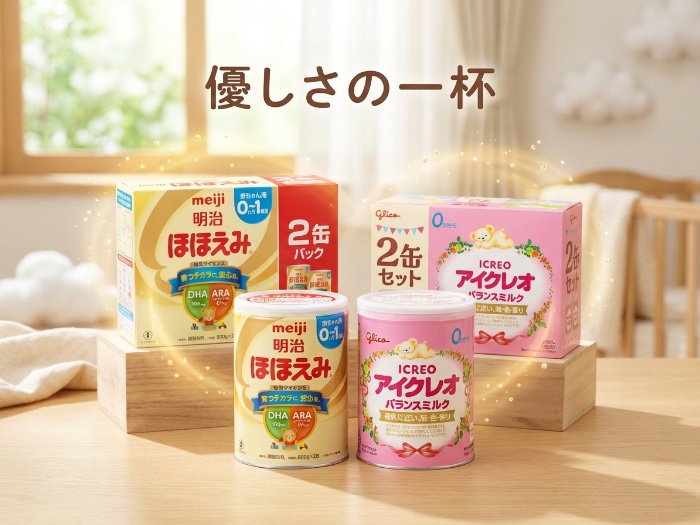 赤ちゃんとママに安心の粉ミルク特集