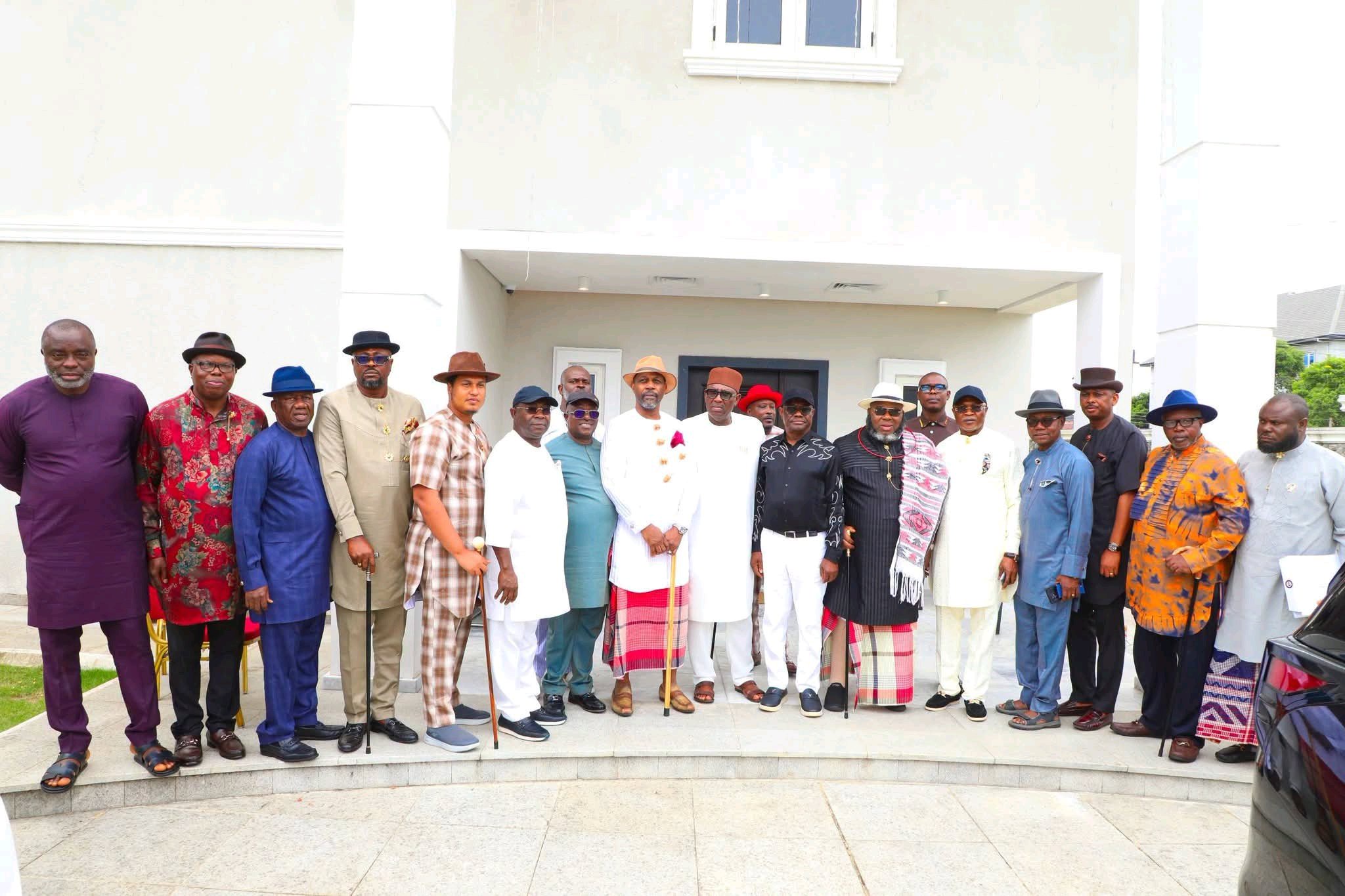 Wike Receives Dokubo-Asari, Rivers APC Governorship Candidate and Others at His Residence [Photos]