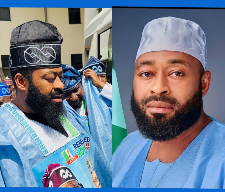 Governor Umaru Bago Appears in an Unusual Cap at APC Campaign Launch in Kaduna (Photos)