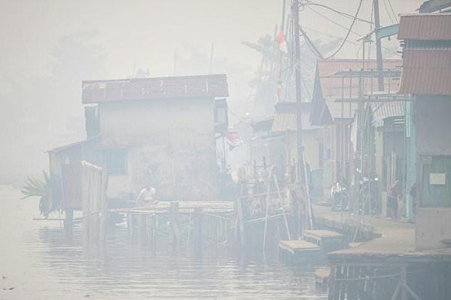 Indonesians on fire-ravaged island sue state for clean air