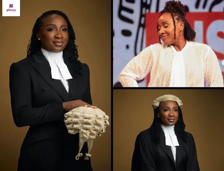 Naa Ashorkor Makes History As Actress Joins Over 1,500 New Lawyers Called To The Bar