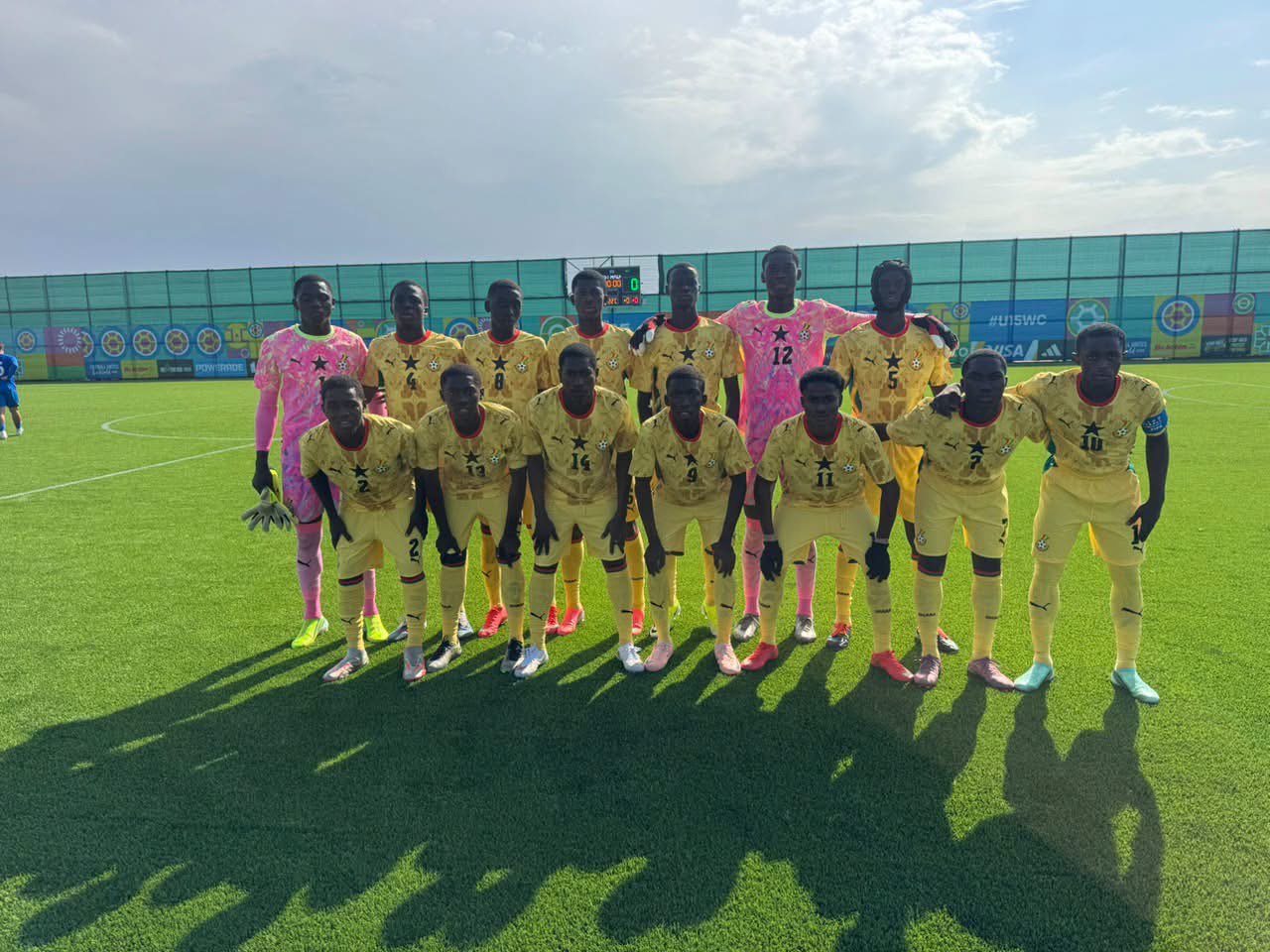 MATCH REPORT: Ghana U-15 boys thrash Uzbekistan in FIFA World Cup opener