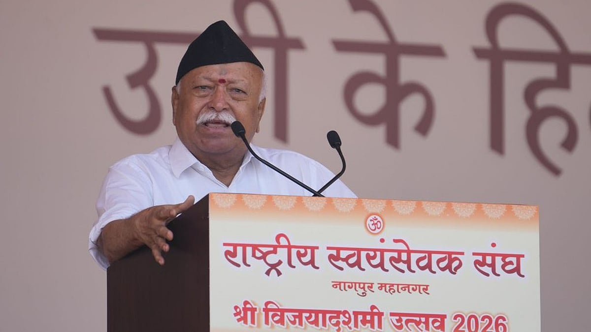 RSS chief Bhagwat says India ultimate target of Western forces seeking ‘regime change’