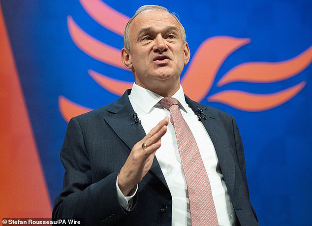 End of the clown show? Lib Dem leader Ed Davey faces crunch meeting with his MPs amid plot to topple him