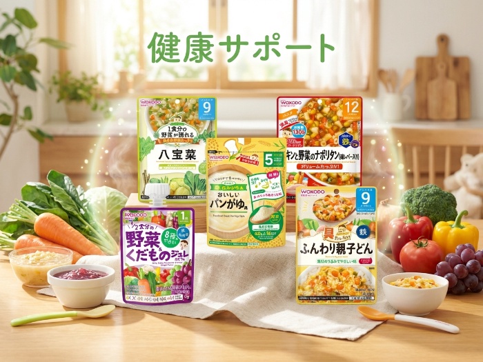 便利で安心！和光堂のベビーフード特集