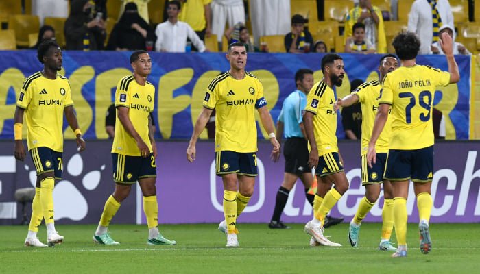 Cristiano Ronaldo scores as Al-Nassr beat Neftchi after security delay