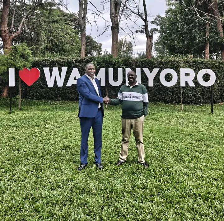 “Welcome Home” Ex DP Rigathi Gachagua Receives Another Defector from Ruto’s UDA Party into the DCP.