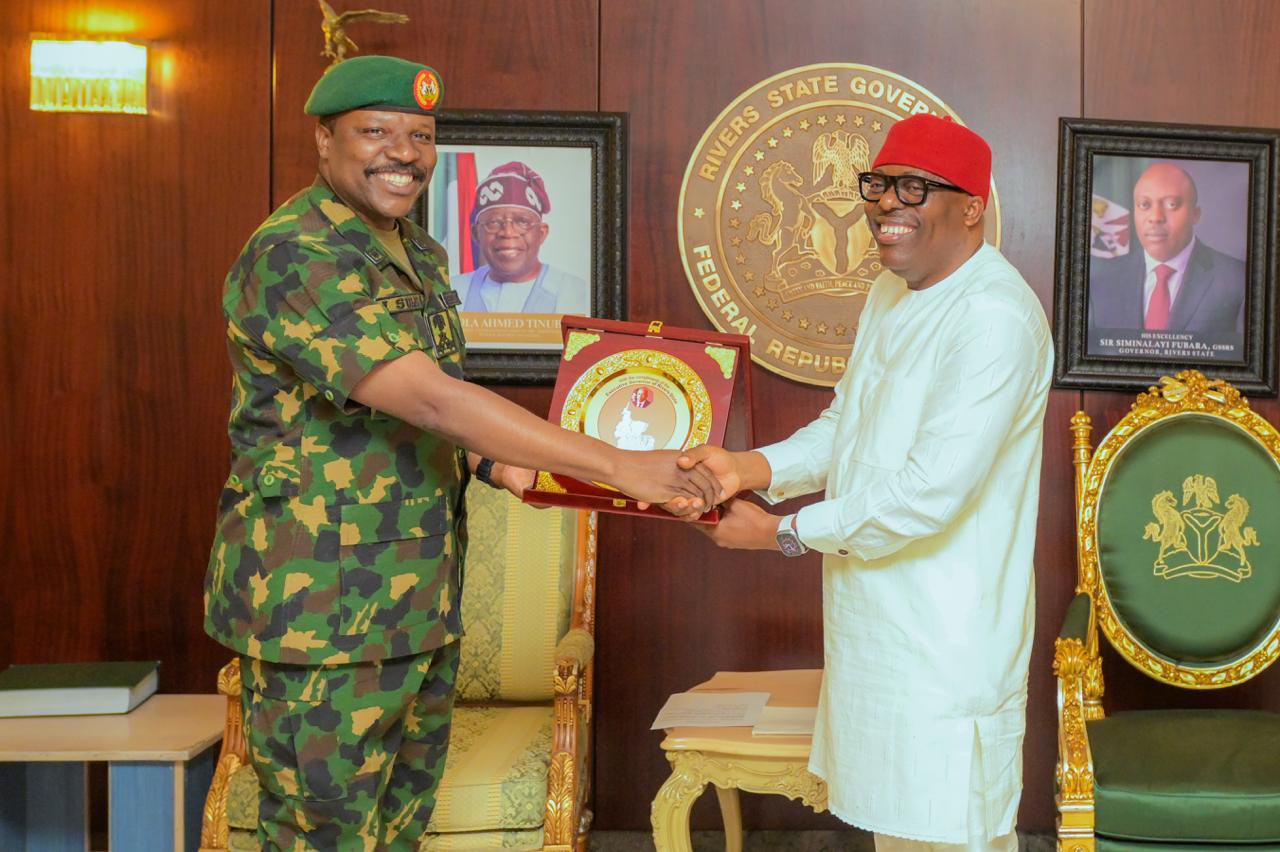 Critical Nat’l Assets: Fubara Reassures Army Of Continued Support