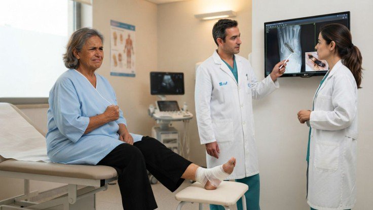 Surgeons Left 3 cm of a 40-Year-Old Umbrella Rod in Her Foot, and She Went On to Walk 6 Miles Pain-Free