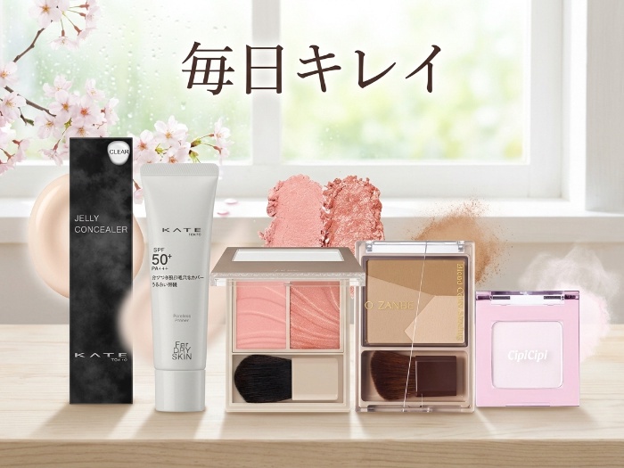 あなたにぴったりの美しいフェイスメイクアイテム特集