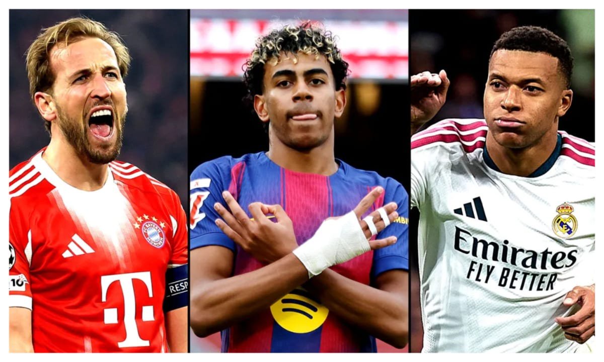 2026 Ballon d’Or: Mbappe, Kane, Yamal go head-to-head for award in London