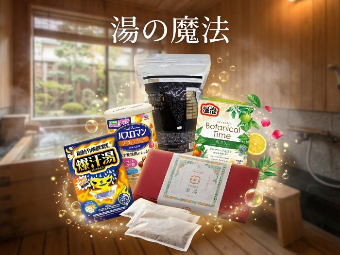 心も身体もリフレッシュ！おすすめ入浴剤特集