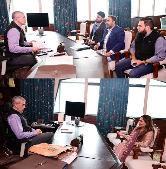 CM meets delegations at Civil Secretariat