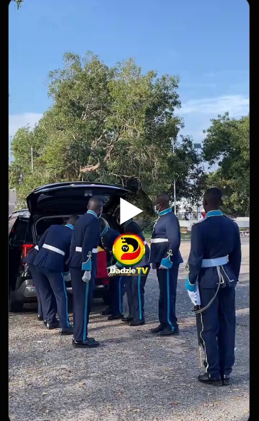 Remains of Veteran Actress Grace Nortey Arrive at State House for Final Rites
