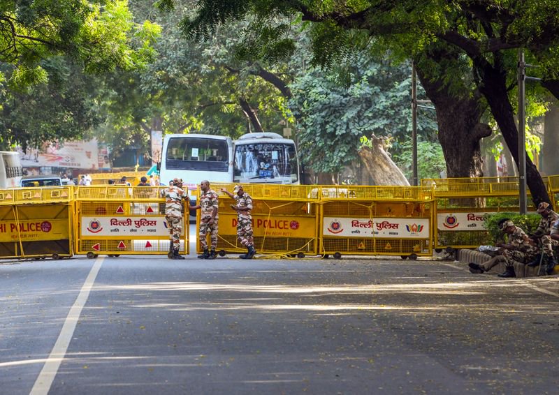 Jantar Mantar, the site of democratic expression in Delhi, falls silent