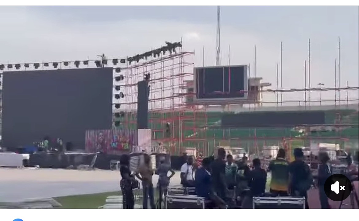 Rapperholic Kumasi Stage Is Taking Shape Nicely Ahead Of Tomorrow’s Event