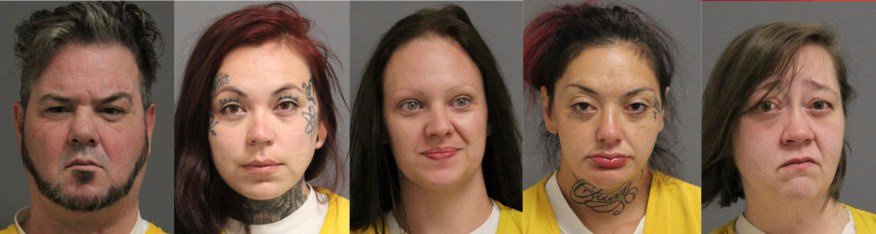 Clifton woman arrested after stabbing bedroom door