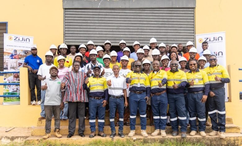 Zijin Golden Ridge trains 31 youth in welding, fabrication