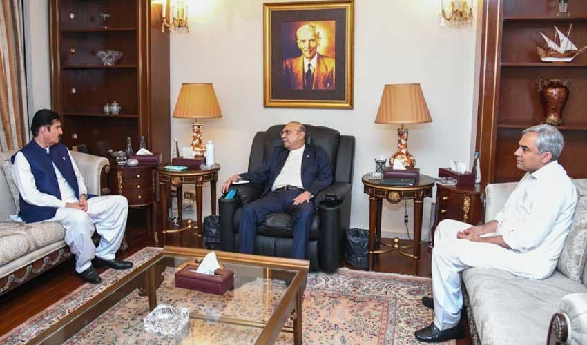 Zardari briefed on deteriorating security situation in KP