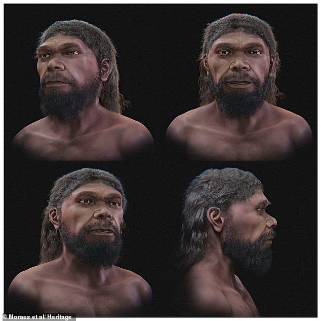 The first face of mankind? Ancient human who lived 315,000 years ago is brought back to life in stunning digital reconstruction