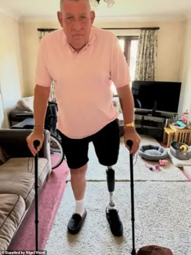 Wheelchair–bound amputee, 71, with one leg is told he must supply more proof before he gets a blue parking badge