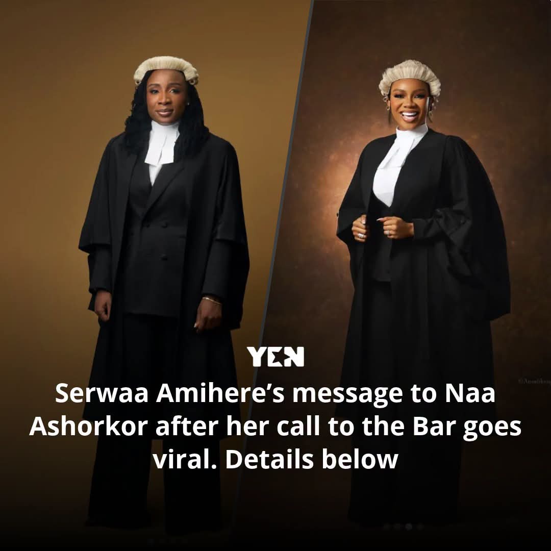 From the Newsroom to the Courtroom — Serwaa Amihere Celebrates Friend’s Call to the Bar