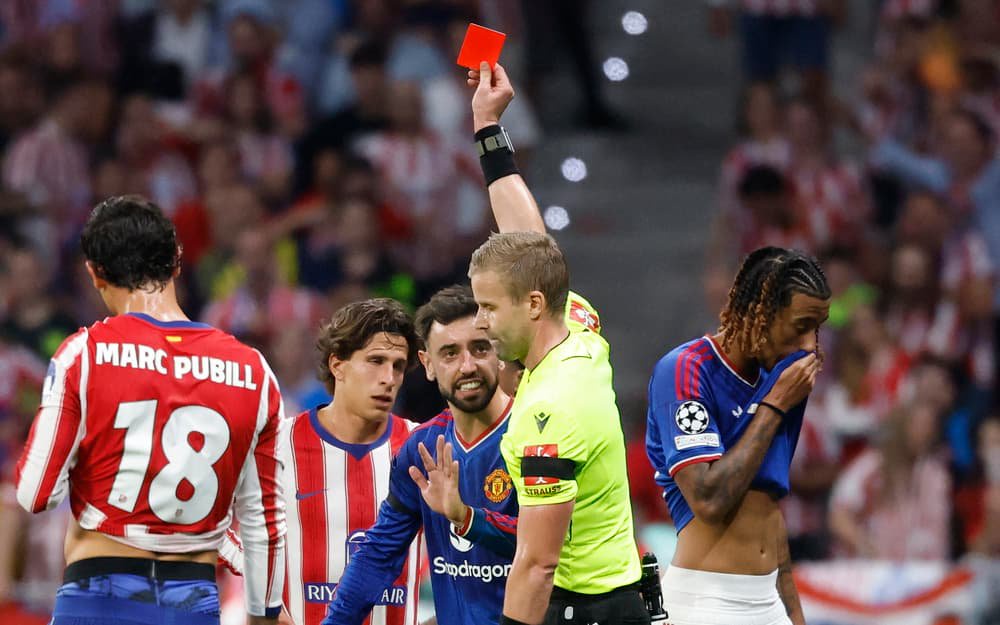 Manchester United get new red card review as Leny Yoro punished for ‘illegal use of the arm’