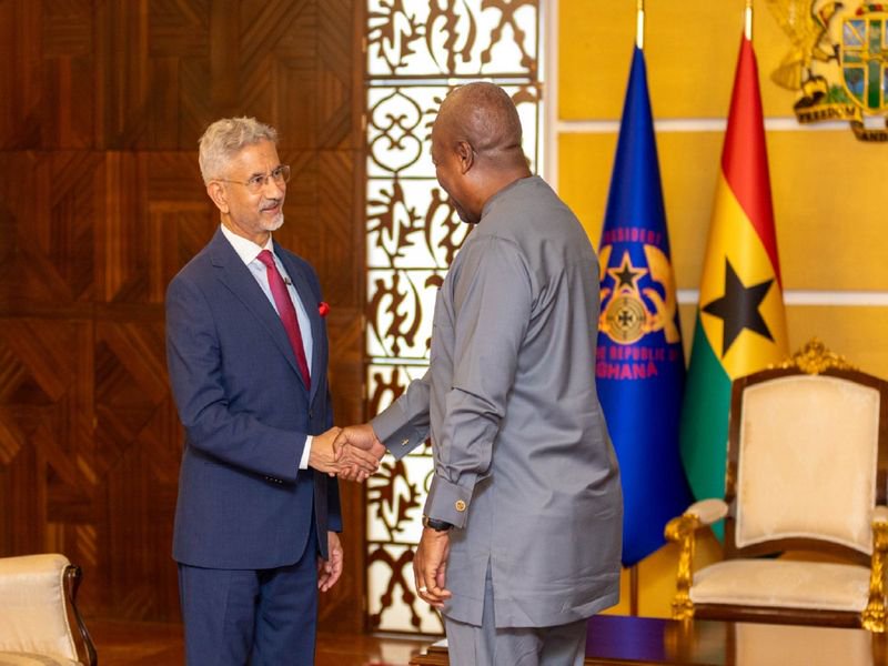 Jaishankar meets Ghana President during 3-nation visit, highlights strong momentum in India-Ghana partnership