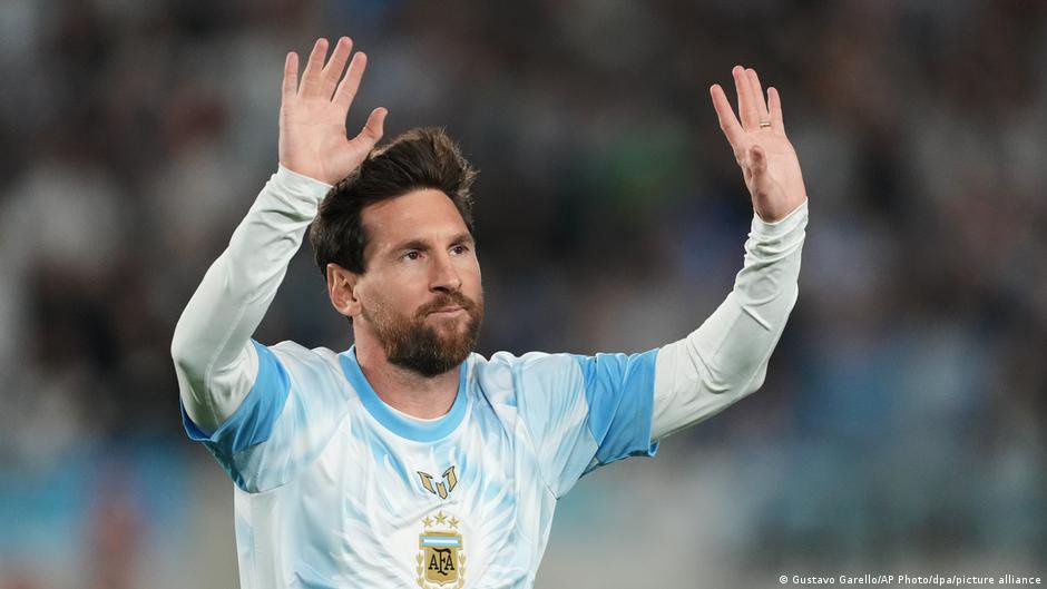 Football: Lionel Messi plays final game for Argentina
